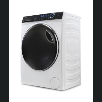 Masina de spalt rufe Haier HW90-B14979-S, I-Pro Seria 7 Neincorporabil, 9 Kg, 1400 RPM, Motor Direct Motion, Clasa A, Alb, 14 programe, L x A x I (cm) 60x55x85