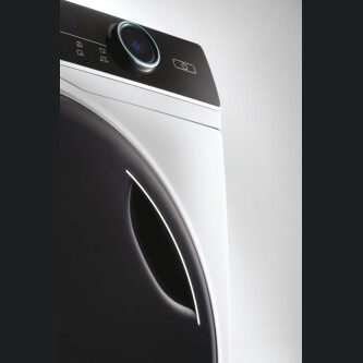 Masina de spalt rufe Haier HW90-B14979-S, I-Pro Seria 7 Neincorporabil, 9 Kg, 1400 RPM, Motor Direct Motion, Clasa A, Alb, 14 programe, L x A x I (cm) 60x55x85