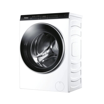 Masina de spalat rufe cu uscator Haier HWD100-BD1499U1N,Independent, 10 / 6 Kg, 1400 RPM, Motor Direct Motion, Clasa de ciclu combinat D, Alb, L x A x I (cm)70x55x99