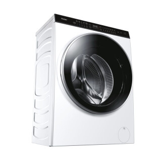 Masina de spalat rufe cu uscator Haier HWD100-BD1499U1N,Independent, 10 / 6 Kg, 1400 RPM, Motor Direct Motion, Clasa de ciclu combinat D, Alb, L x A x I (cm)70x55x99