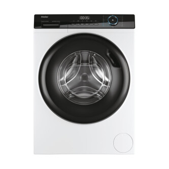 Masina de spalat rufe Haier HW80-B14939-S, I-Pro Series 3 Neincorporabil, 8 Kg, 1400 RPM, Motor Direct Motion, Clasa A, Alb, 15 programe, L x A x I (cm) 60x56x85