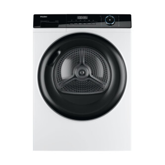 Uscator de rufe Haier HD80-A2939-S, Independent, 8 Kg, Pompa de caldura, Clasa A++, Alb