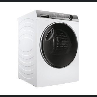 Uscator de rufe Haier HD90-A3Q979U1-S, Haier I-Pro Series 7 Plus Independent, 9 Kg, Heat Pump Inverter, Clasa A+++, Alb