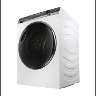 Uscator de rufe Haier HD90-A3Q979U1-S, Haier I-Pro Series 7 Plus Independent, 9 Kg, Heat Pump Inverter, Clasa A+++, Alb