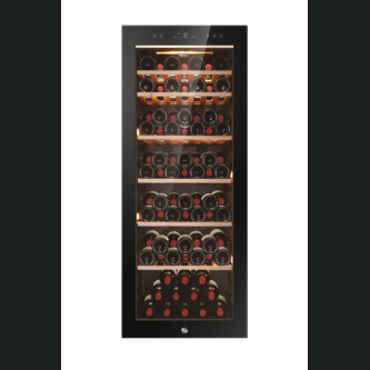 Racitoare de vinuri Wine Bank 50 Seria 5 Freestanding, 1 zone, 84 sticle, Iluminare LED, Clasa G, L x A x I (mm) 497x585x1270