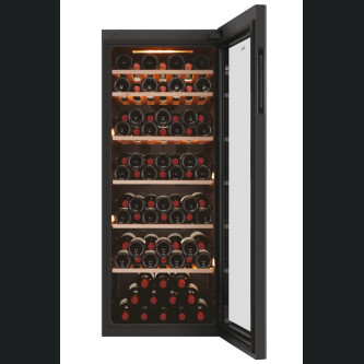 Racitoare de vinuri Wine Bank 50 Seria 5 Freestanding, 1 zone, 84 sticle, Iluminare LED, Clasa G, L x A x I (mm) 497x585x1270