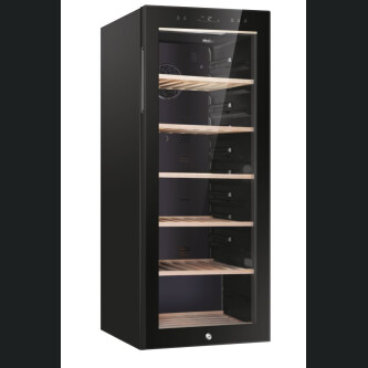 Racitoare de vinuri Wine Bank 50 Seria 5 Freestanding, 1 zone, 84 sticle, Iluminare LED, Clasa G, L x A x I (mm) 497x585x1270