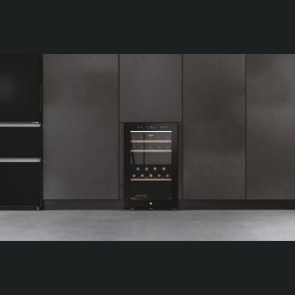 Racitoare de vinuri Wine Bank 50 Seria 7 Freestanding, 2 zone, 42 sticle, Iluminare LED, Clasa G, L x A x I (mm) 497x585x820
