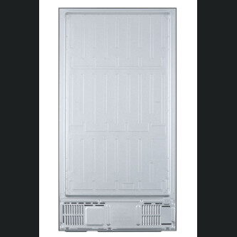 Side by Side Haier HSR3918ENPG SBS 90 Seria 3 Freestanding, No Frost, Iluminare LED, Clasa E, Gentle Silver, L x A x I (mm) 908x647x1775