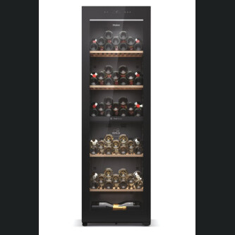 Racitoare de vinuri Wine Bank 60 Seria 7, Freestanding, 2 zone, 236 sticle, Iluminare LED, Clasa G, L x A x I (mm) 597x714x1900