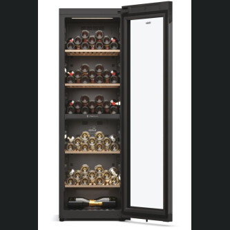 Racitoare de vinuri Wine Bank 60 Seria 7, Freestanding, 2 zone, 236 sticle, Iluminare LED, Clasa G, L x A x I (mm) 597x714x1900