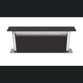 Hota downdraft Haier HADD9SS6B, Touch control, Clasă B, Negru, 880x115x1053