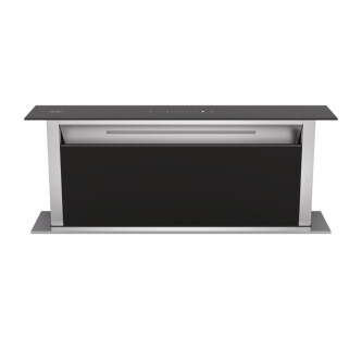 Hota downdraft Haier HADD9SS6B, Touch control, Clasă B, Negru, 880x115x1053