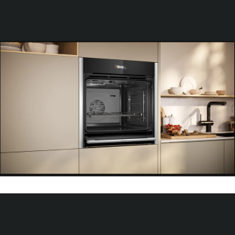 Cuptor multifuncțional, încorporabil Neff B54CR31N0, Afisat TFT touchcontrol, sistem deschidere Slide & Hide, Soft Open