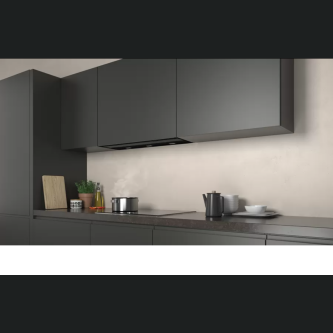 Hotă complet integrabilă Neff, 90 cm clear glass black D95XAM2S0