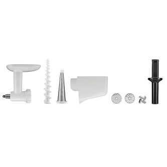 Set accesoriu pentru tocat carne + accesoriu pasat si piureuri KitchenAid, 5KSMFVSFGA