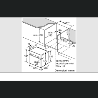 Cuptor multifuncțional, încorporabil Neff B64CS31N0, Afișaj TFT 4,1" Full Touch, sistem deschidere  SLIDE & SIDE, Ușă cu sistem SoftClose, Soft Open, Funcție Assistant prin control vocal