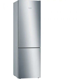 Combina frigorifica BOSCH KGE39ALCA, Low Frost, 343 l, 201 cm, Clasa C, argintiu
