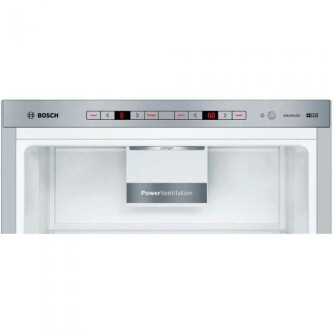 Combina frigorifica BOSCH KGE39ALCA, Low Frost, 343 l, 201 cm, Clasa C, argintiu