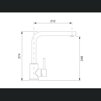 Set chiuveta bucatarie Schock Formhaus D-100S 780 x 500 mm Cristalite Nero cu parti vizibile negru si baterie bucatarie Schock Kantus cu cap extractibil, negru