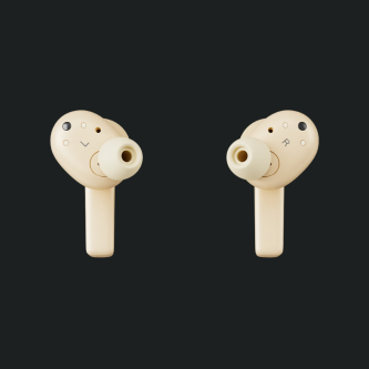 Casti wireless In-Ear Bang & Olufsen Beoplay EX, funcție Adaptive Noise Cancelling, Gold Tone