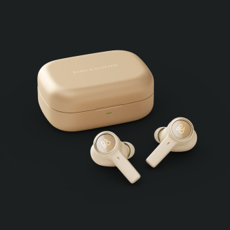 Casti wireless In-Ear Bang & Olufsen Beoplay EX, funcție Adaptive Noise Cancelling, Gold Tone