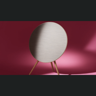 Boxa minimalista Bang & Olufsen Beosound A9 5th Gen Gold Tone