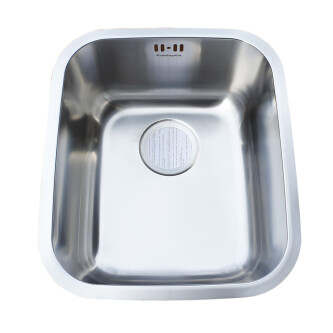 Chiuveta bucatarie inox CookingAid BRASILIA cu montaj pe blat sau sub blat + accesorii montaj