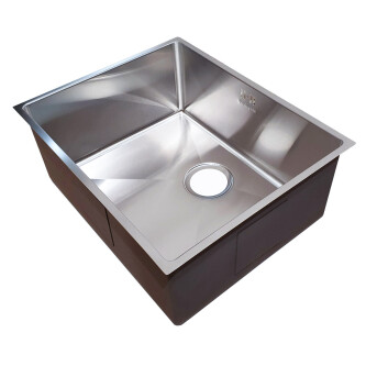 Chiuveta bucatarie inox CookingAid HERA MEDIUM cu dozator detergent, tavita scurgere inox, gratar rulabil inox + accesorii montaj