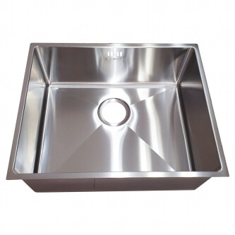 Chiuveta bucatarie inox CookingAid HERA MEDIUM cu dozator detergent, tavita scurgere inox, gratar rulabil inox + accesorii montaj
