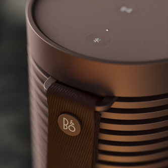 Boxa de exterior rezistenta la apa Bang & Olufsen Beosound Explore, Chestnut