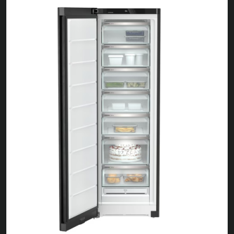 Congelator LIEBHERR SFNbdd 5227 Plus, No Frost, 278 l, H 185.5 cm, Clasa D, negru