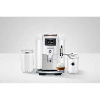 Espressor automat Jura E8 Professional Aroma - Piano White