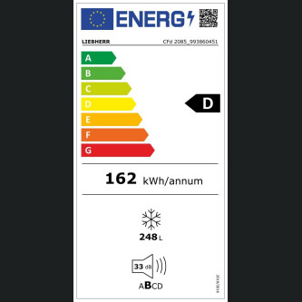 Lada frigorifica Liebherr CFd 2085 Plus,SmartFrost, 248 l , D
