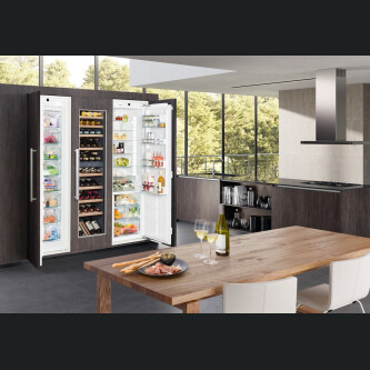 Vitrina de vin incorporabila Liebherr Premium, EWTdf 3553, 80 sticle, 254 l, G