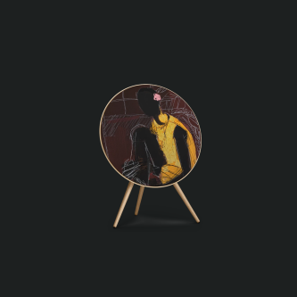 Boxa minimalista Bang & Olufsen Beoplay A9, Wi-Fi, Gold Tone