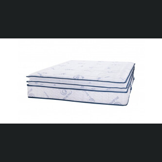 Saltea Bien Dormir Atlantis Double Topper, ortopedica, spuma memory, arcuri pocket spring