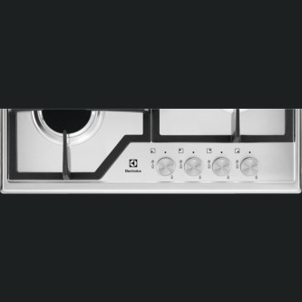 Plita gaz Electrolux KGS6426SX, 60 cm, inox