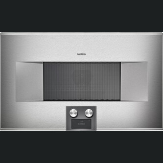 Cuptor combi cu microunde Gaggenau, seria 400, 76 x 45 cm, inox, BM485110