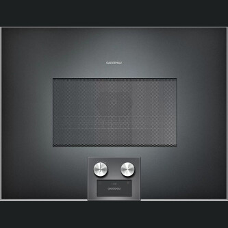 Cuptor combi cu microunde Gaggenau, seria 400, 60 x 45 cm, antracit, BM455100