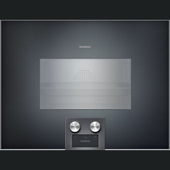 Cuptor mixt cu aburi incorporabil Gaggenau, seria 400, A, 50l, 60 x 45 cm, antracit, BS475102