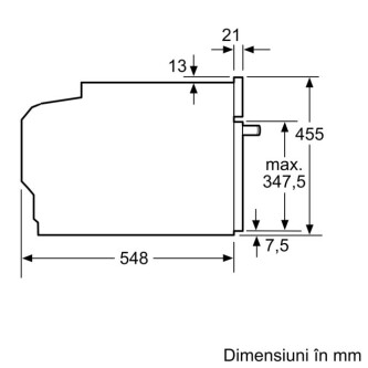 Cuptor compact multifuncțional cu opțiune de microunde Neff C17MS22G1,Graphite-Grey, 45 l