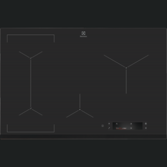 Plita cu inductie Electrolux EIS8648, Gri inchis