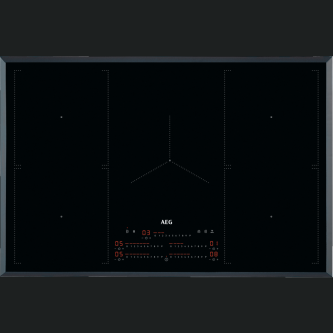Plita inductie AEG IKE85753FB,80 cm, negru