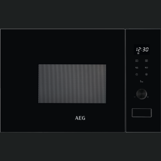 Cuptor cu microunde incorporabil AEG MSB2057D-B, cu functie de grill, negru