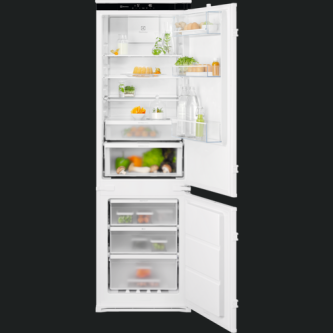 Combină frigorifică încorporabilă Electrolux LNG7ME18S, No Frost, clasă E, 248 litri ,H 177 cm Alb