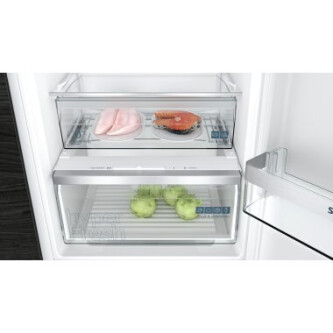 Combina frigorifca incorporabila Siemens KI86NVFE0, iQ300 cu zonă de congelare inferioară 177,2 x 54,1 cm, E, NoFrost