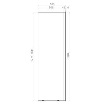 Vitrina de vin Pando PVMAp 178-112 PA, 112 sticle, 288 l, G, deschidere PUSH-TO-OPEN