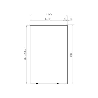 Vitrina de vin Pando PVMAP 88-49 PA, 49 sticle,116 l, G,deschidere PUSH TO OPEN