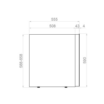 Vitrina de vin Pando PVMA 60-25 PA, 25 sticle, 62 l, G,  deschidere cu maner